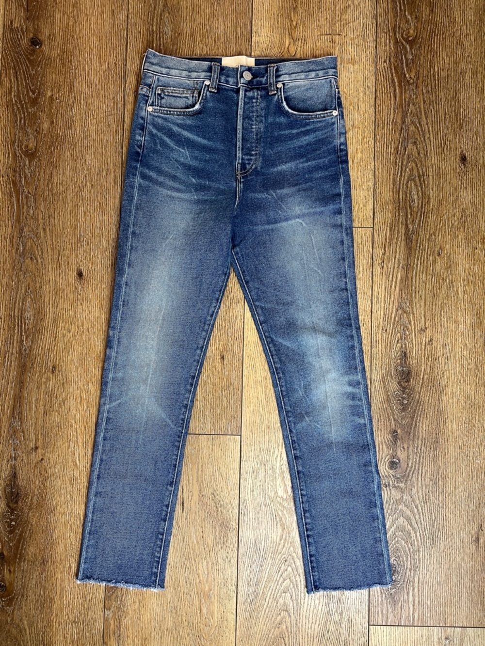 CQY Medium Wash High Rise Skinny Jeans Size 26
